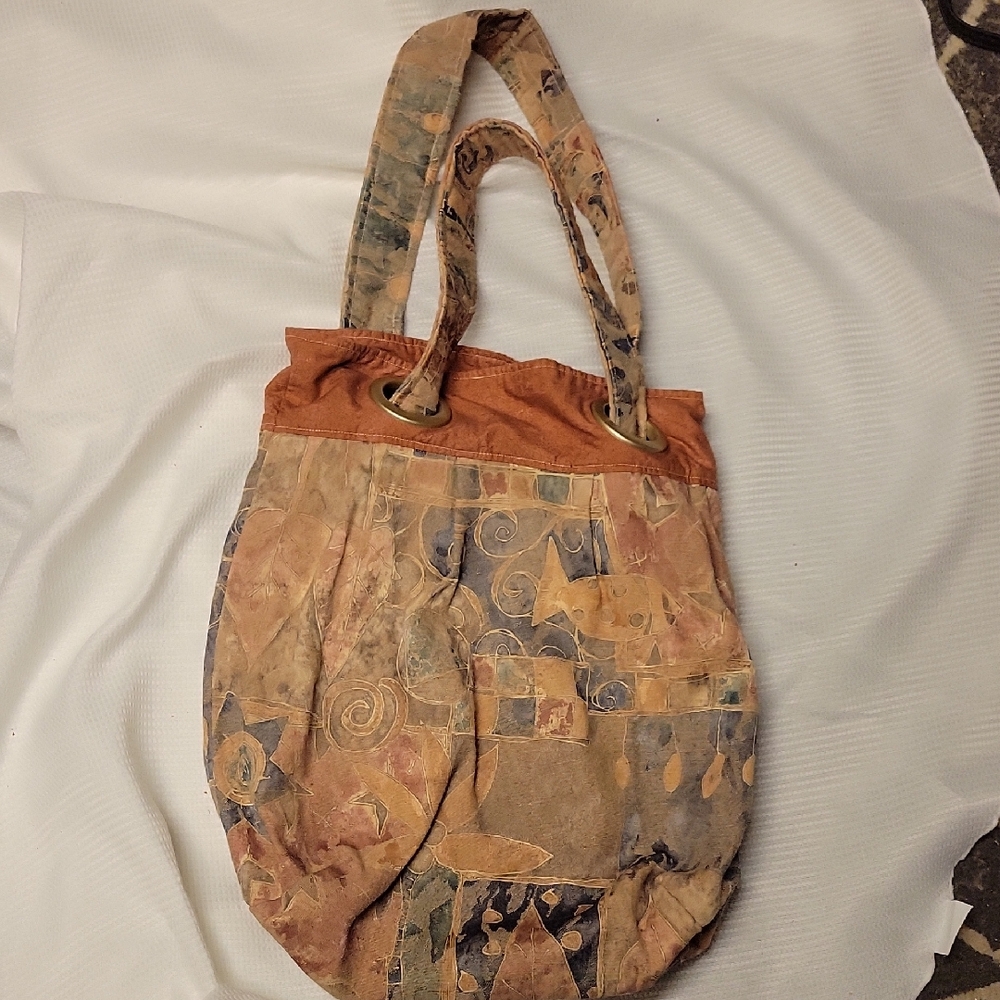 Multicolor Patterned Women's Bag